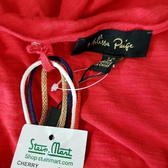 Melissa Paige stein mart tee with necklace - Picture 4 of 6